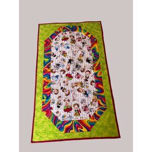 Table Runner 100% Cotton Quilted Women Sewers Quilters Themed